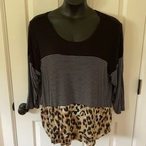 Maurices Plus Size Baseball Tee